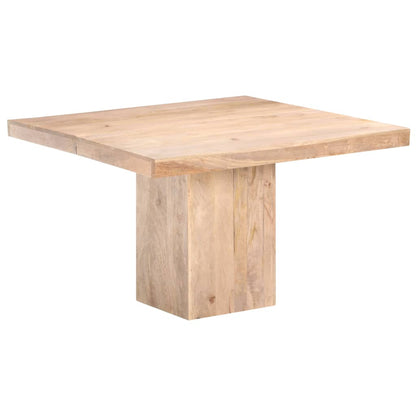 Tavolo da Pranzo 120x120x77 cm in Legno Massello di Mango | homemem39