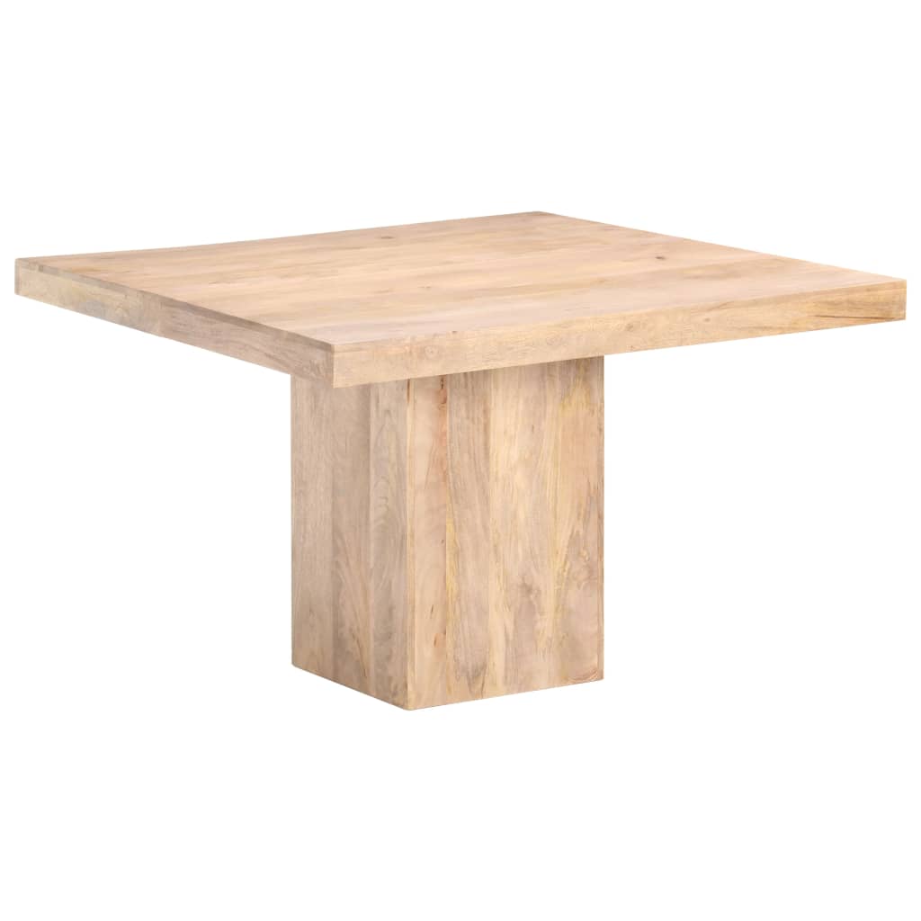 Tavolo da Pranzo 120x120x77 cm in Legno Massello di Mango | homemem39