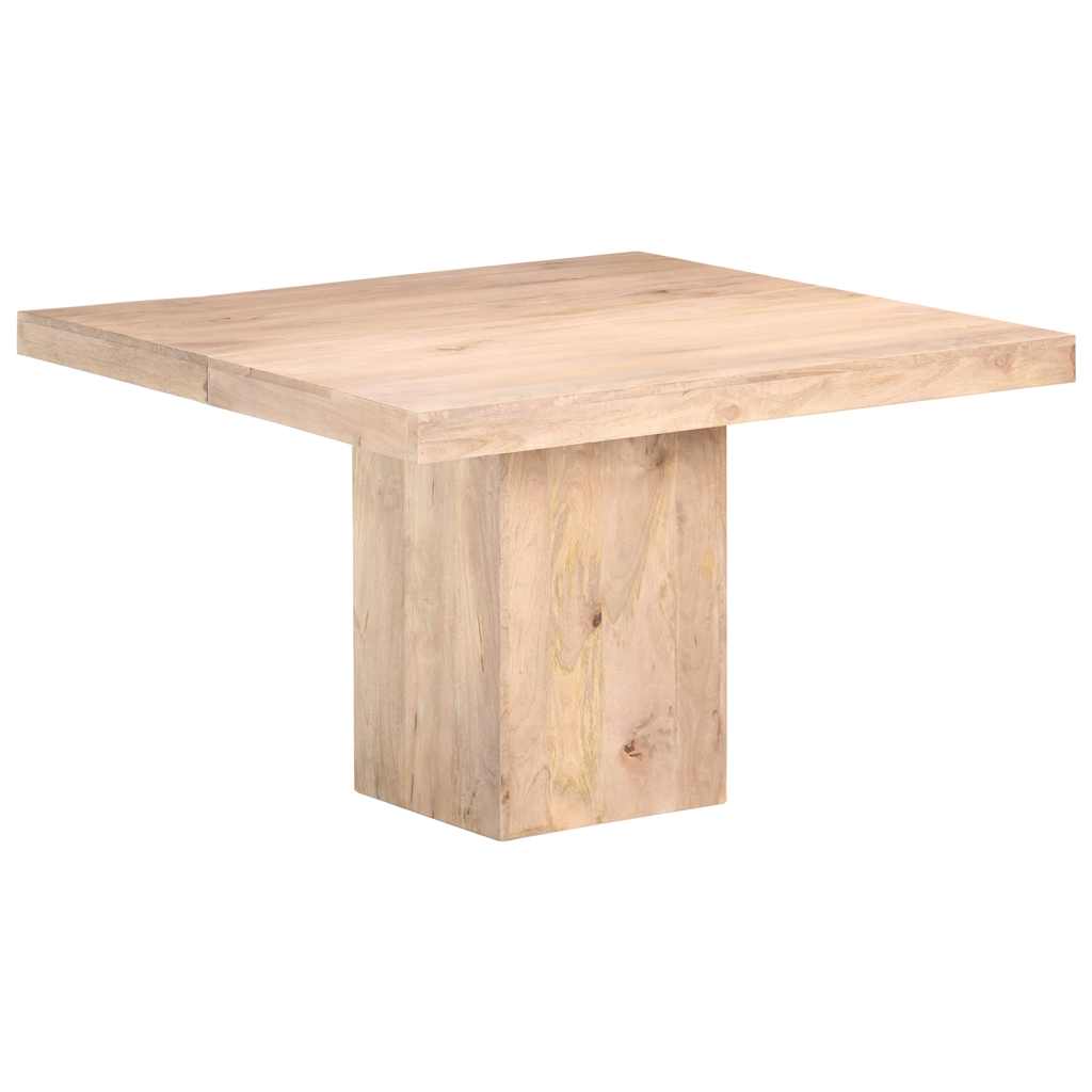 Tavolo da Pranzo 120x120x77 cm in Legno Massello di Mango