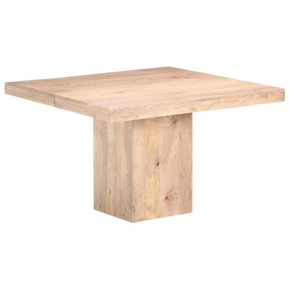 Tavolo da Pranzo 120x120x77 cm in Legno Massello di Mango