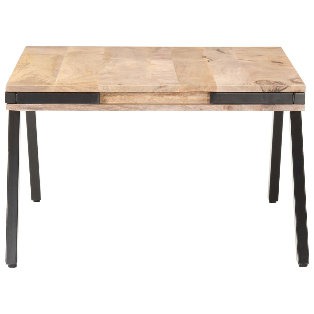 Tavolino da Salotto 114x65x40 cm in Legno Massello di Mango | homemem39