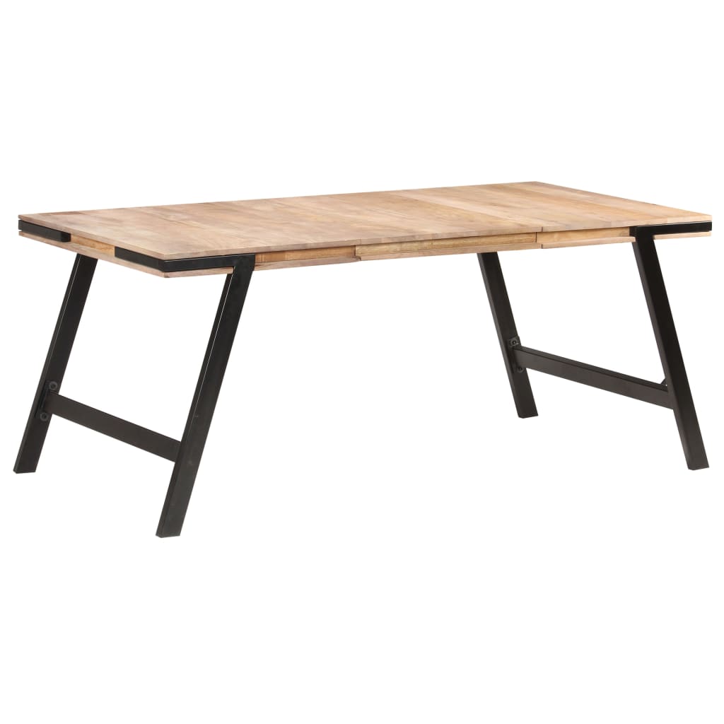 Tavolo da Pranzo 180x90x76 cm in Legno Massello di Mango | homemem39