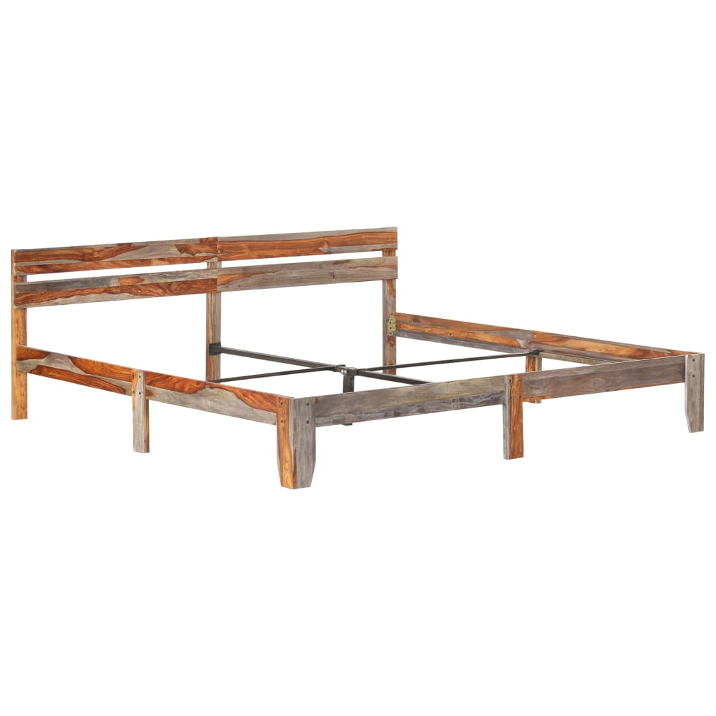 Giroletto senza Materasso in Legno Massello 200x200 cm | homemem39