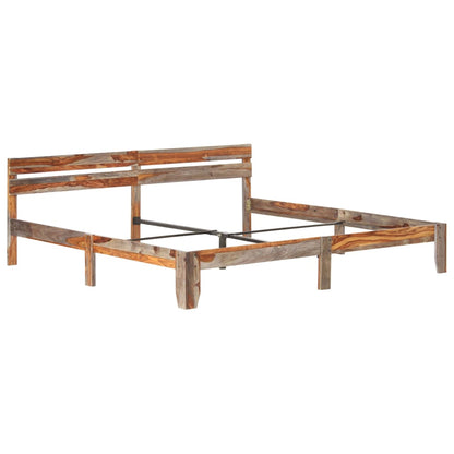Giroletto senza Materasso in Legno Massello 200x200 cm | homemem39