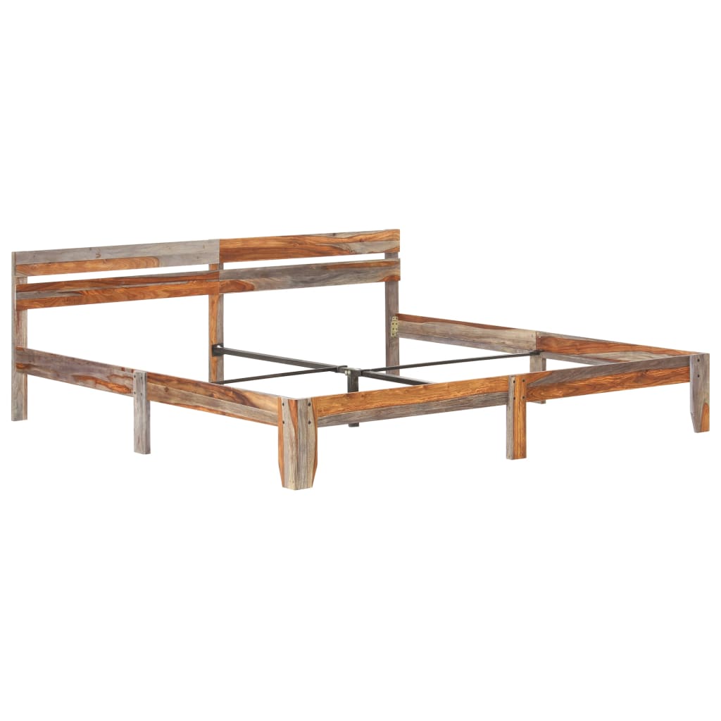 Giroletto senza Materasso in Legno Massello 200x200 cm | homemem39