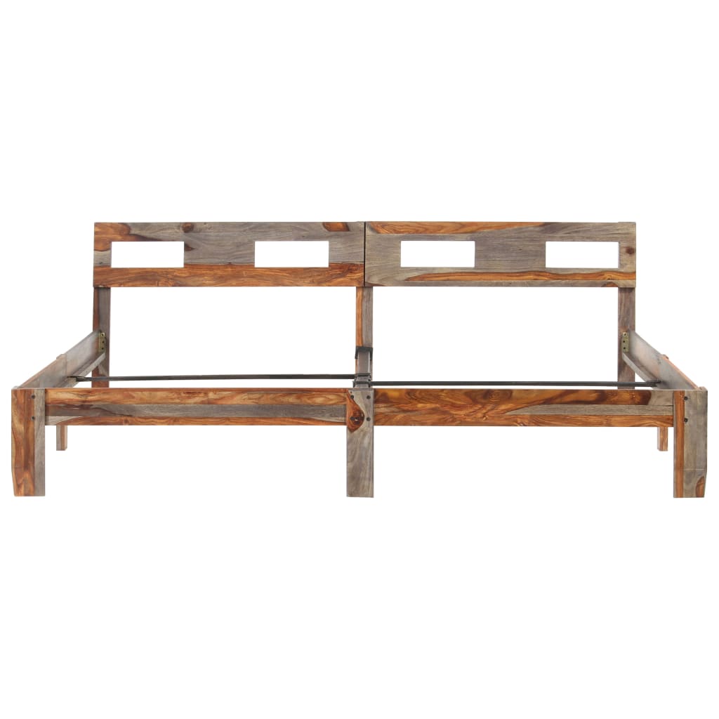 Giroletto senza Materasso in Legno Massello 200x200 cm | homemem39