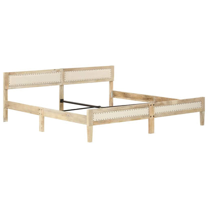 Giroletto in Legno Massello di Mango 200x200 cm