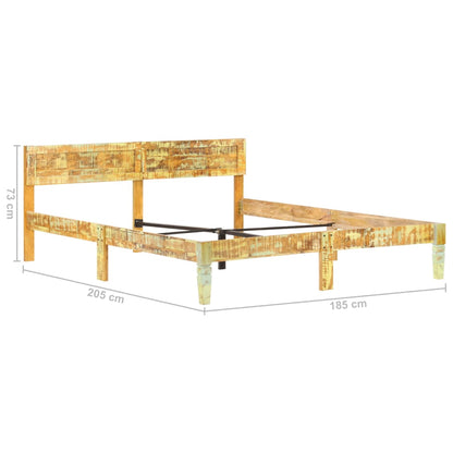 Giroletto in Legno Massello di Recupero 180x200 cm | homemem39