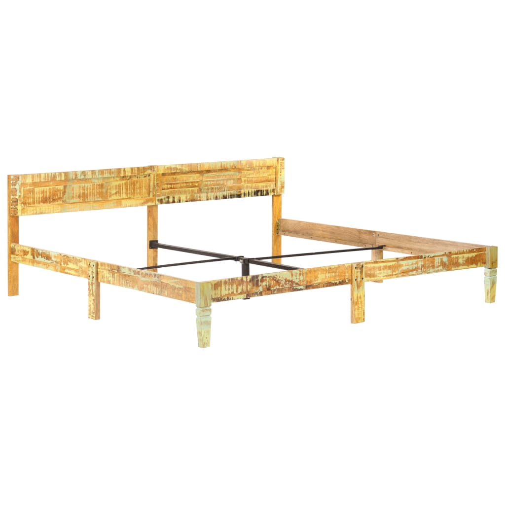 Giroletto in Legno Massello di Recupero 200x200 cm | homemem39