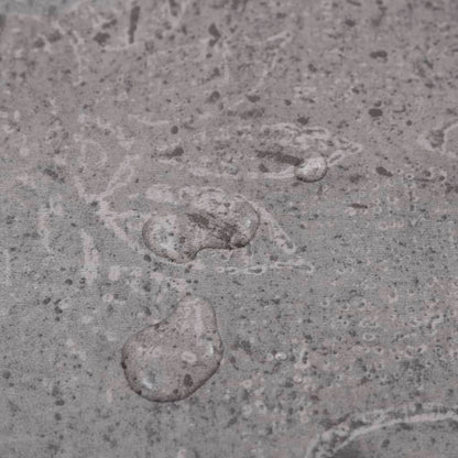 Listoni Pavimento in PVC 4,46 m² 3mm Autodesivi Marrone Cemento - homemem39