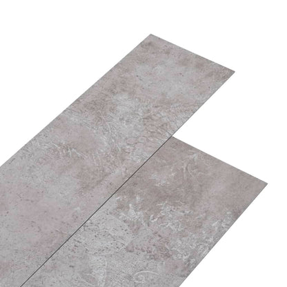 Listoni Pavimento PVC 5,02 m² 2 mm Autoadesivi Grigio Terra - homemem39