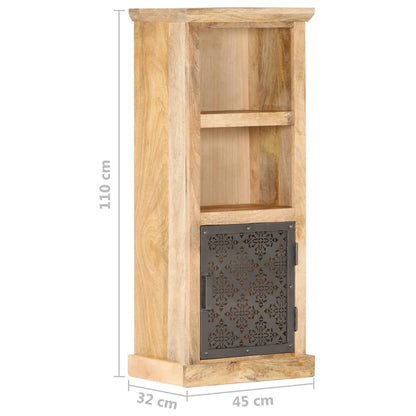 Credenza con Anta 45x32x110 cm Mango Massello | homemem39