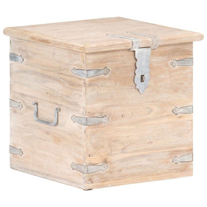 Baule 40x40x40 cm in Legno Massello di Acacia