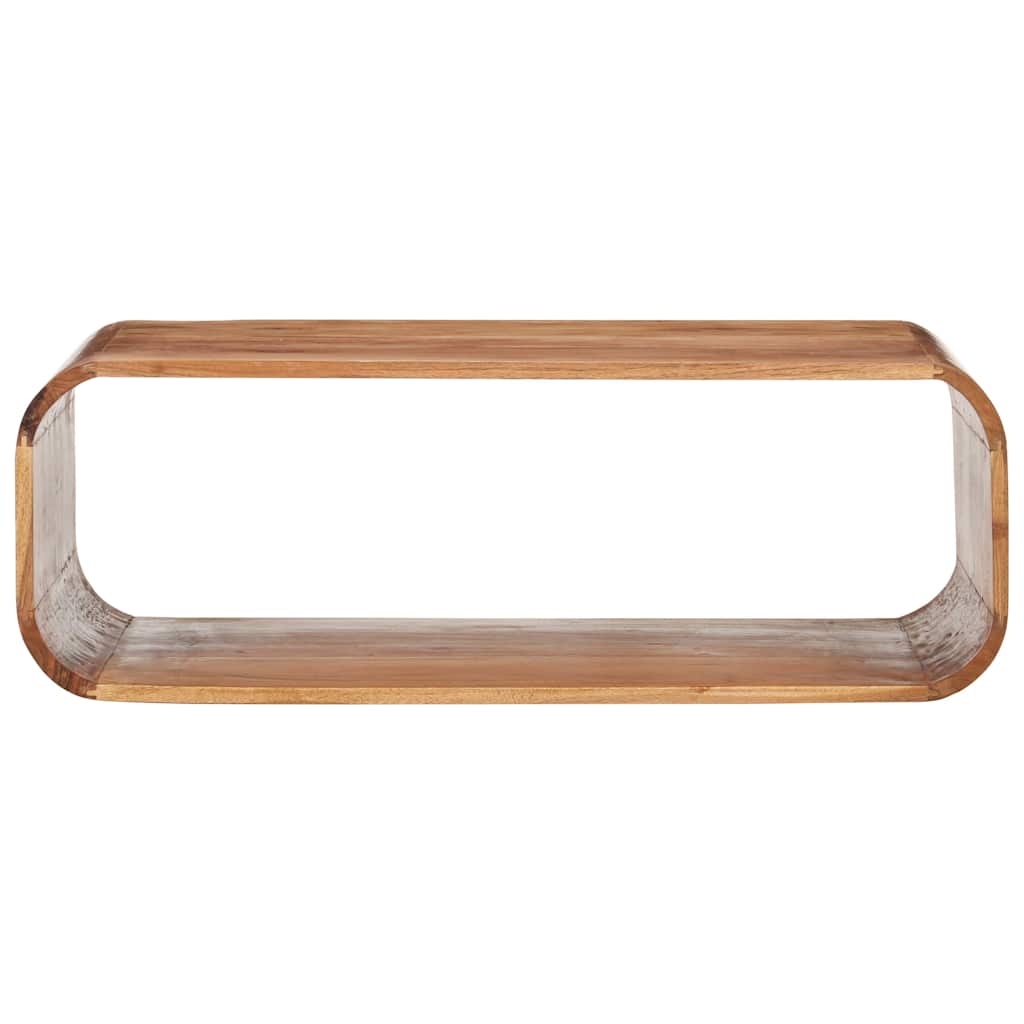 Tavolino da Salotto 90x50x30 cm in Legno Massello d'Acacia