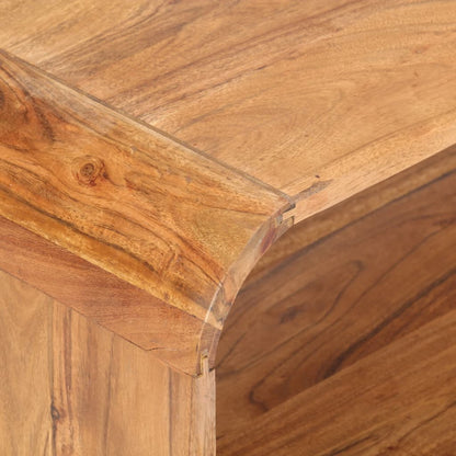 Tavolino da Salotto 90x50x30 cm in Legno Massello d'Acacia | homemem39