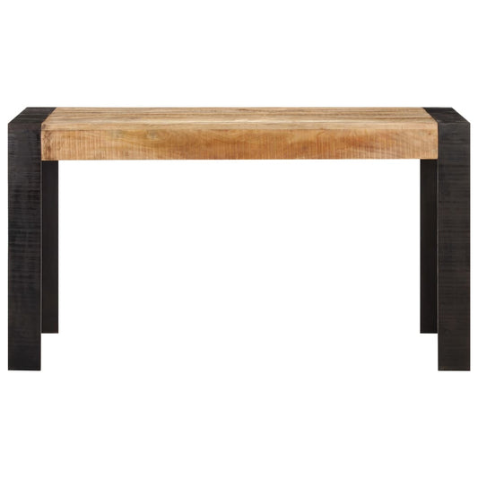 Tavolo da Pranzo 140x70x76 cm in Legno Massello di Mango Grezzo | homemem39