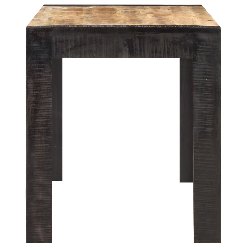 Tavolo da Pranzo 140x70x76 cm in Legno Massello di Mango Grezzo | homemem39