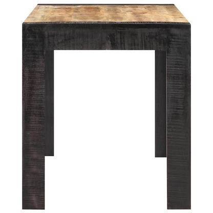 Tavolo da Pranzo 140x70x76 cm in Legno Massello di Mango Grezzo