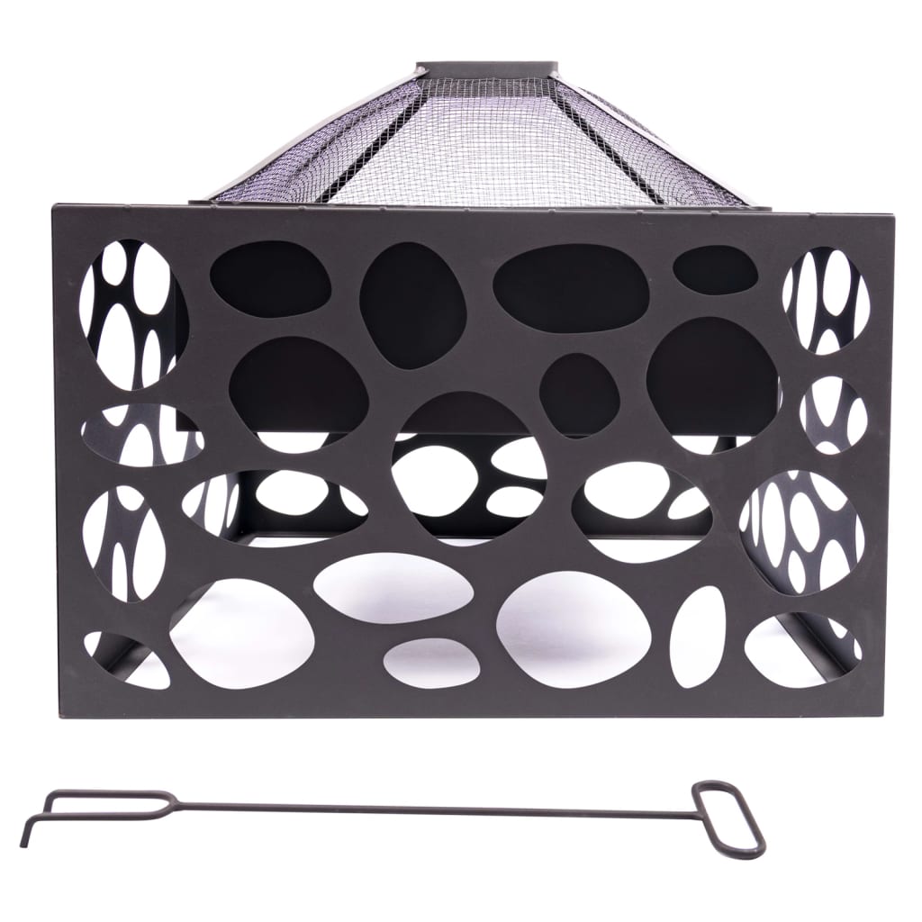 RedFire Brazier with Mikor Black Barbecue Grill