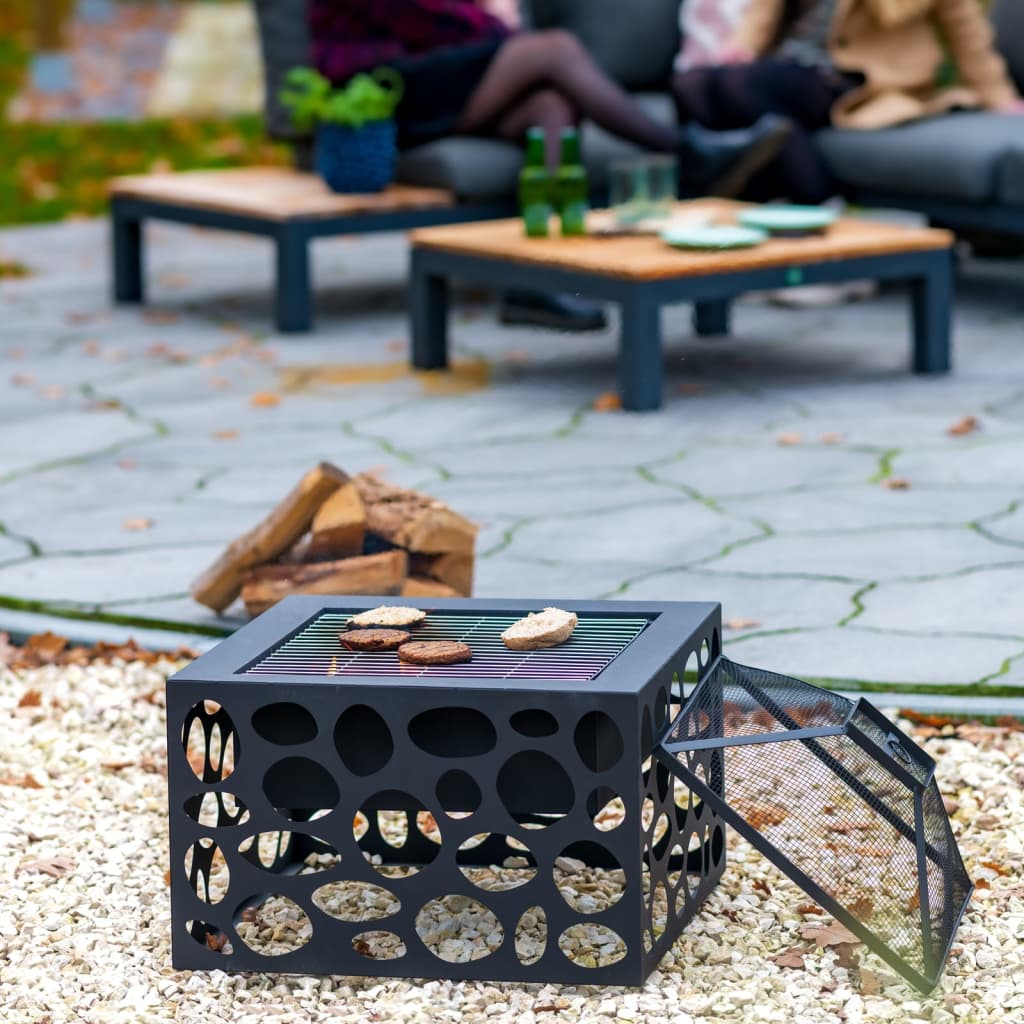 RedFire Brazier with Mikor Black Barbecue Grill