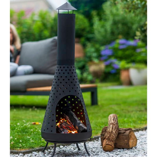 RedFire Gartenfeuerstelle Napa Schwarz