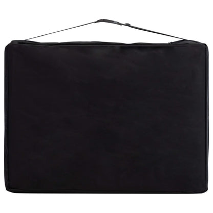 Lettino da Massaggio a 3 Sezioni in Alluminio Rosa - homemem39