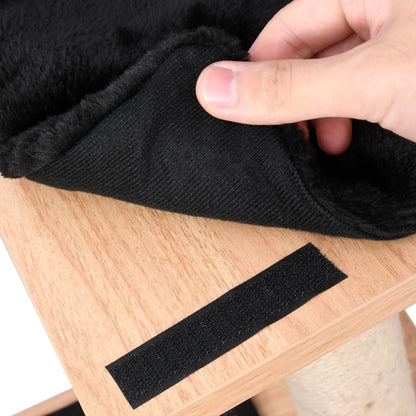 Albero per Gatti con Tappeto Tiragraffi in Sisal 123 cm - homemem39