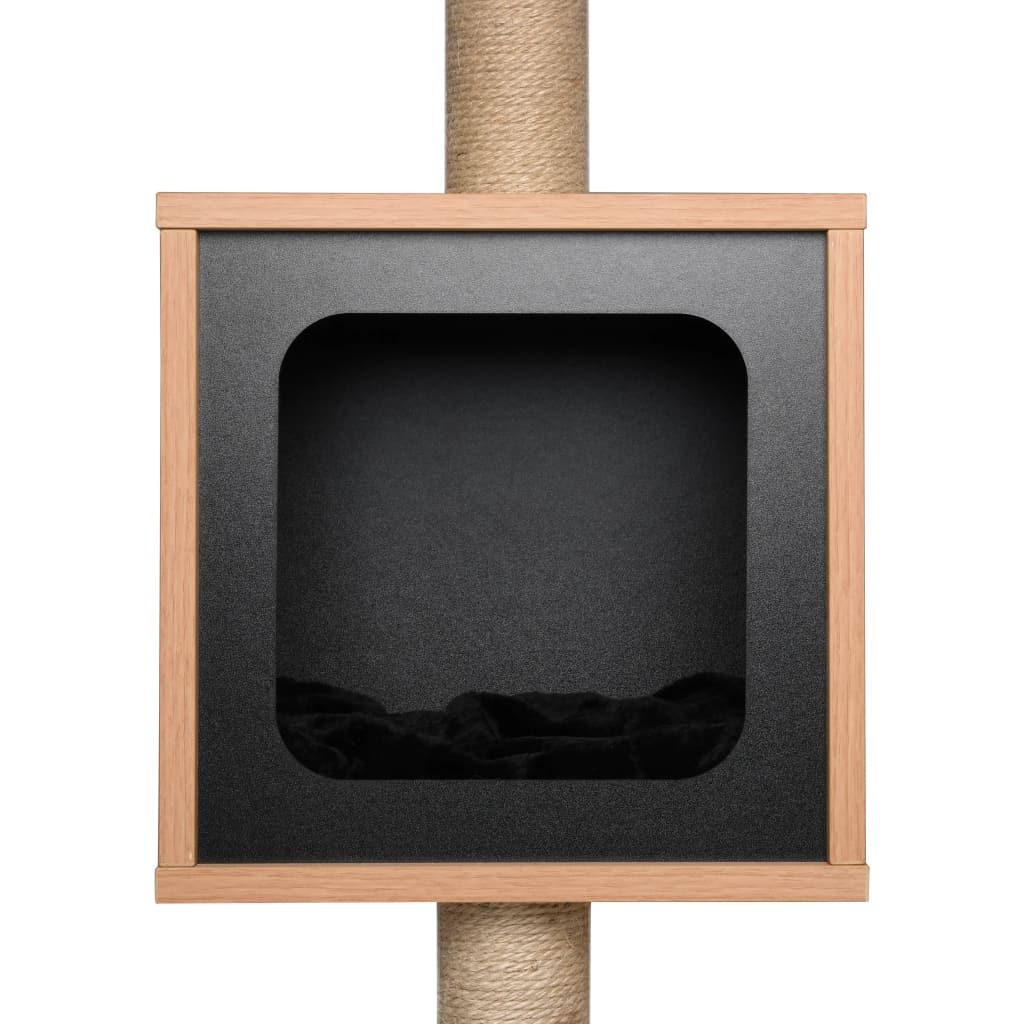 Albero per Gatti con Tappeto Tiragraffi in Sisal 82 cm - homemem39