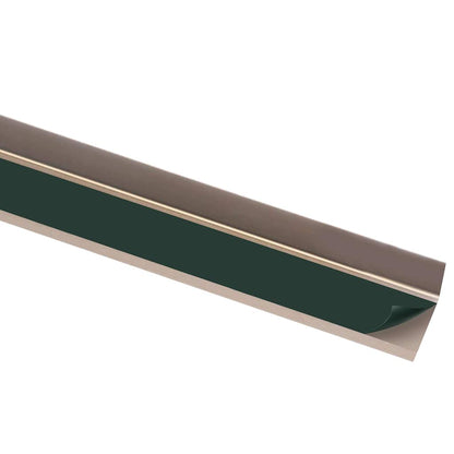 Profili a L per Gradini 5 pz in Alluminio 90 cm Marrone