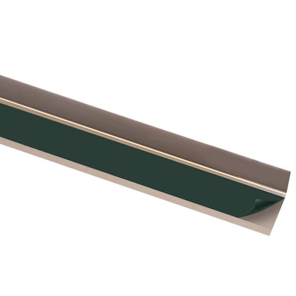 Profili a L per Gradini 5 pz in Alluminio 100 cm Marrone
