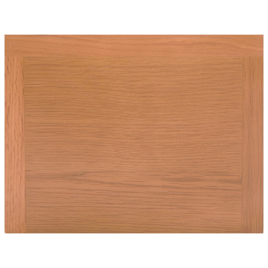Tavolino Portariviste con Cassetto 35x27x55 cm Legno di Rovere | homemem39