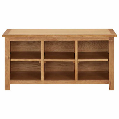 Scarpiera 90x37x45 cm in Legno Massello di Rovere