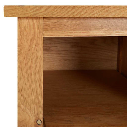 Scarpiera 90x37x45 cm in Legno Massello di Rovere