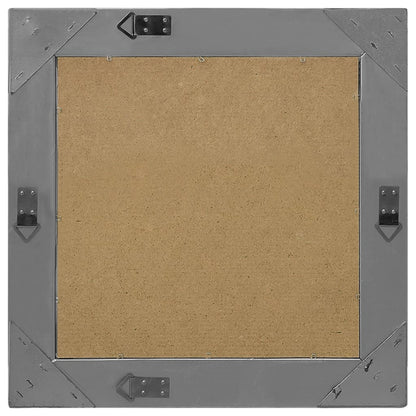 Specchio da Parete 50x50 cm Nero - homemem39