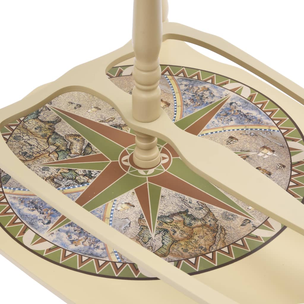 Bar a Globo Portavini Supporto Autoportante in Eucalipto Verde - homemem39