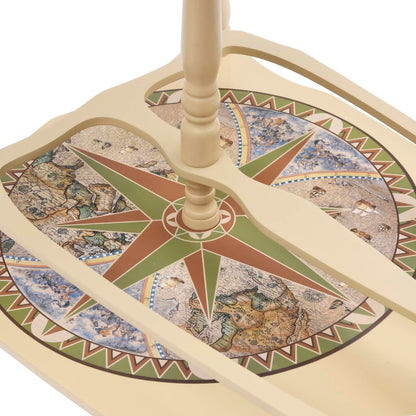 Bar a Globo Portavini Supporto Autoportante in Eucalipto Verde - homemem39