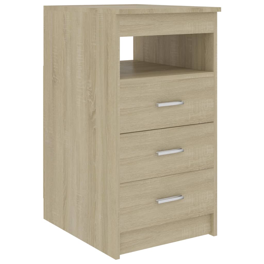 Scrivania Rovere Sonoma 140x50x76 cm in Truciolato | homemem39