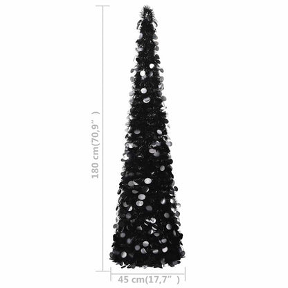 Alberi di Natale artificiali PET Black