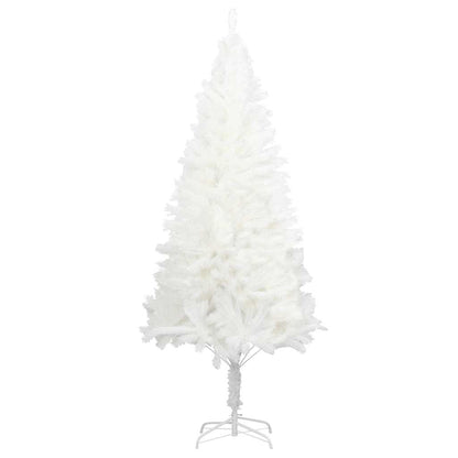 Albero di Natale Artificiale con Aghi Realistici Bianco 210 cm
