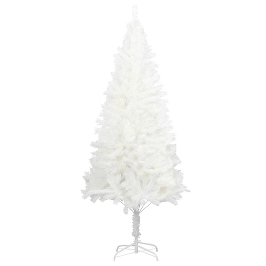 Albero di Natale Artificiale con Aghi Realistici Bianco 210 cm