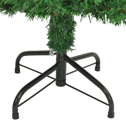 Albero di Natale Artificiale con Rami Spessi Verde 150 cm PVC