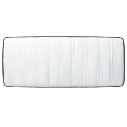 Letto a Molle Grigio Scuro in Tessuto 120x200 cm | homemem39