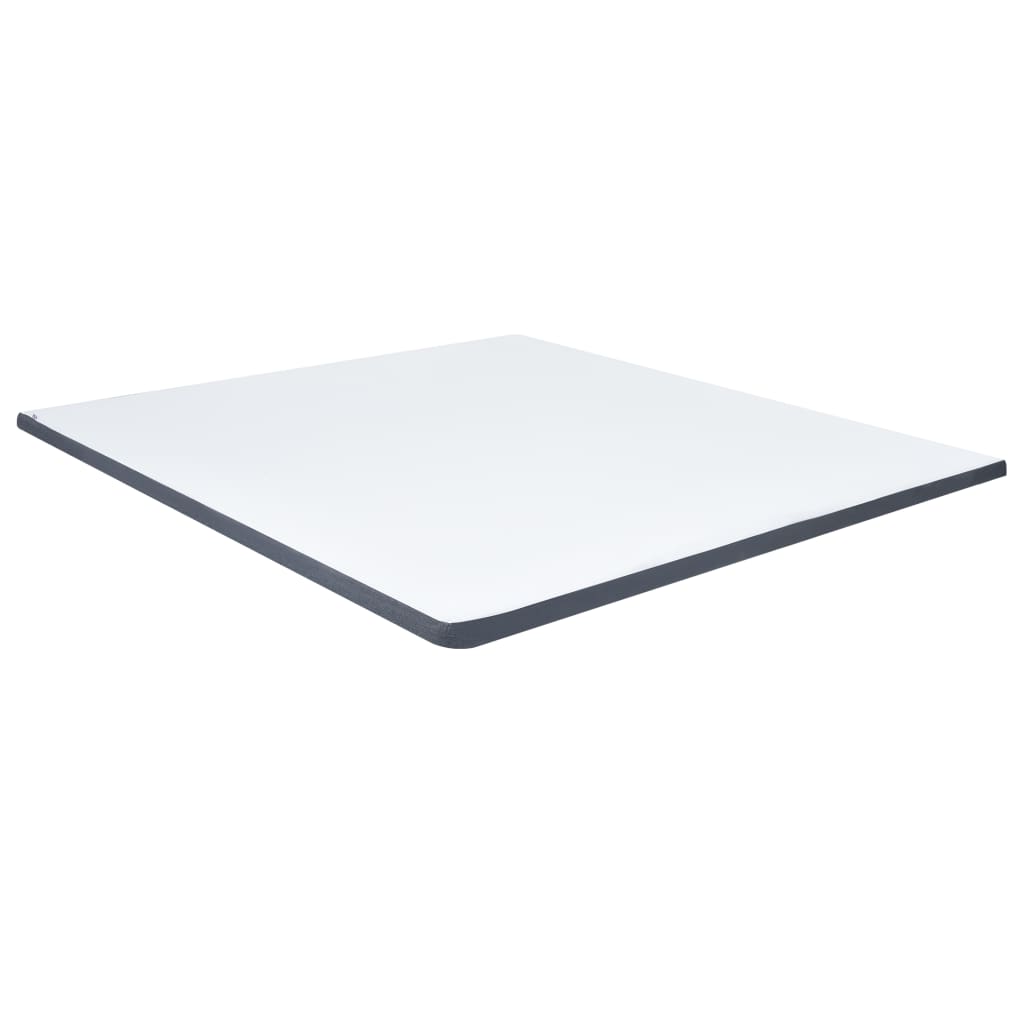 Letto a Molle Grigio Scuro in Tessuto 180x200 cm | homemem39
