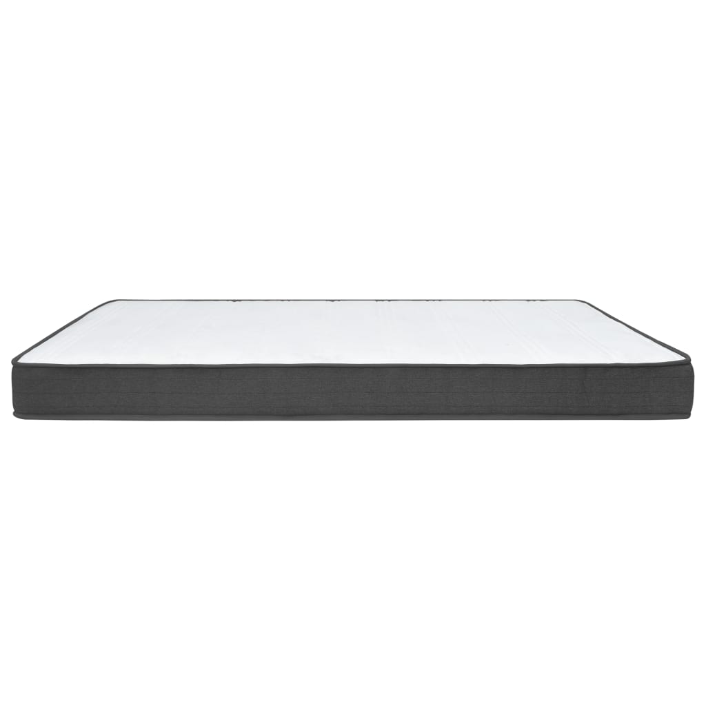 Letto a Molle Grigio Scuro in Tessuto 100x200 cm | homemem39