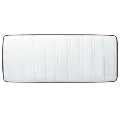 Letto a Molle Grigio Scuro in Tessuto 120x200 cm | homemem39