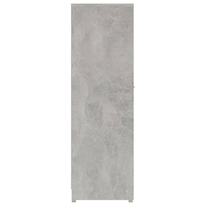 Mobile da Bagno Grigio Cemento 30x30x95 cm in Legno Multistrato | homemem39