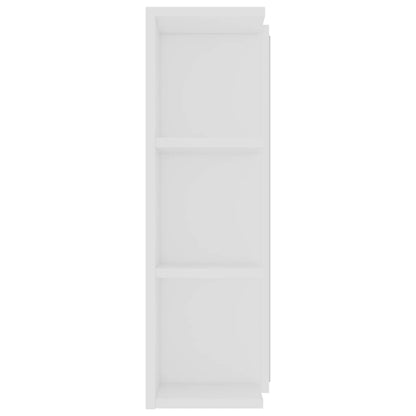 Armadio da Bagno Bianco 80x20,5x64 cm in Legno Multistrato