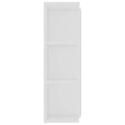 Armadio da Bagno Bianco 80x20,5x64 cm in Legno Multistrato