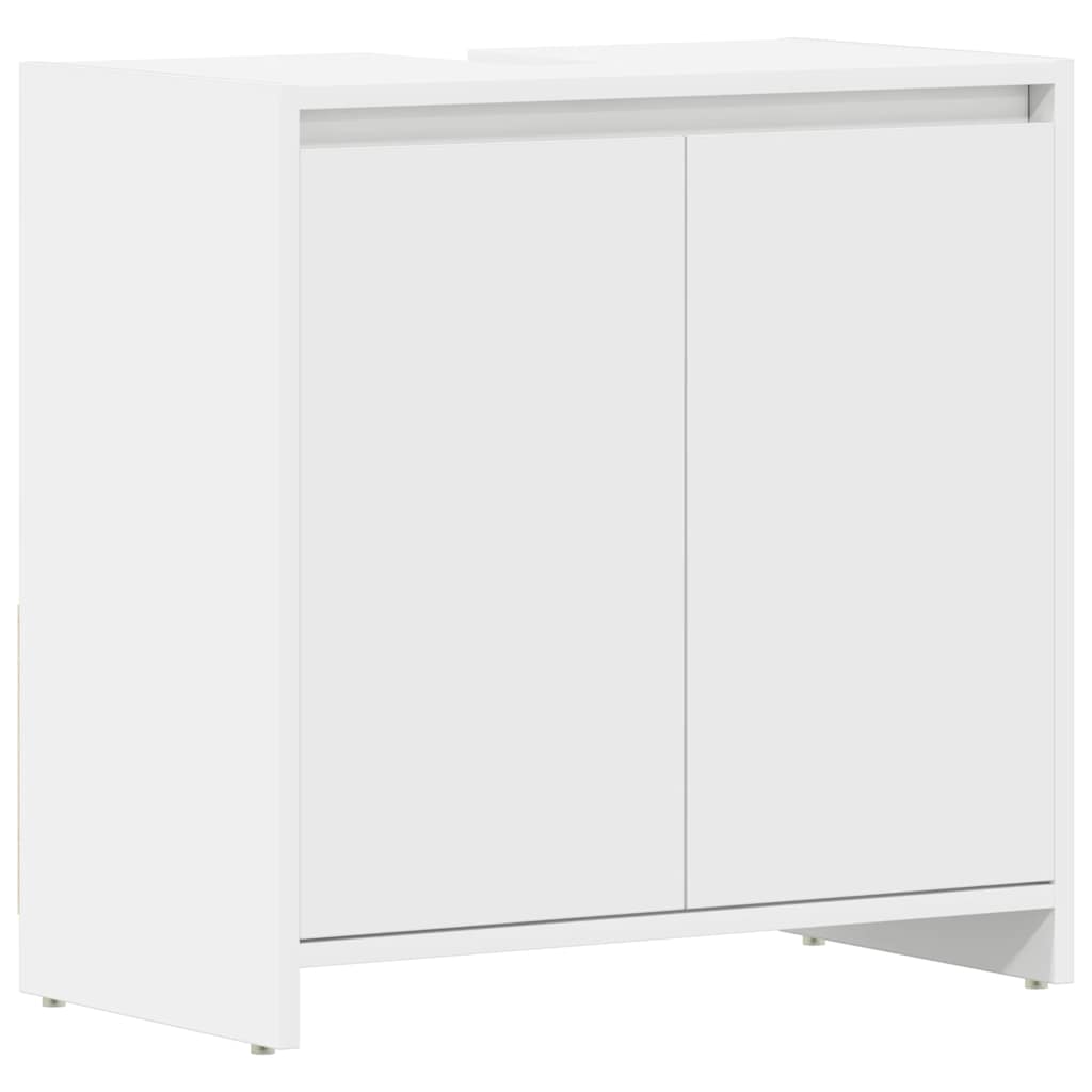 Mobile da Bagno Bianco 60x33x61 cm in Legno Multistrato | homemem39