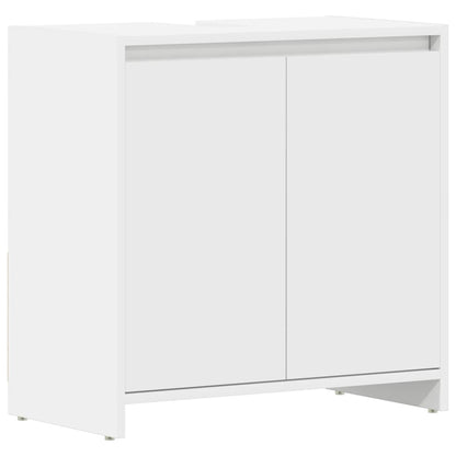 Mobile da Bagno Bianco 60x33x61 cm in Legno Multistrato | homemem39